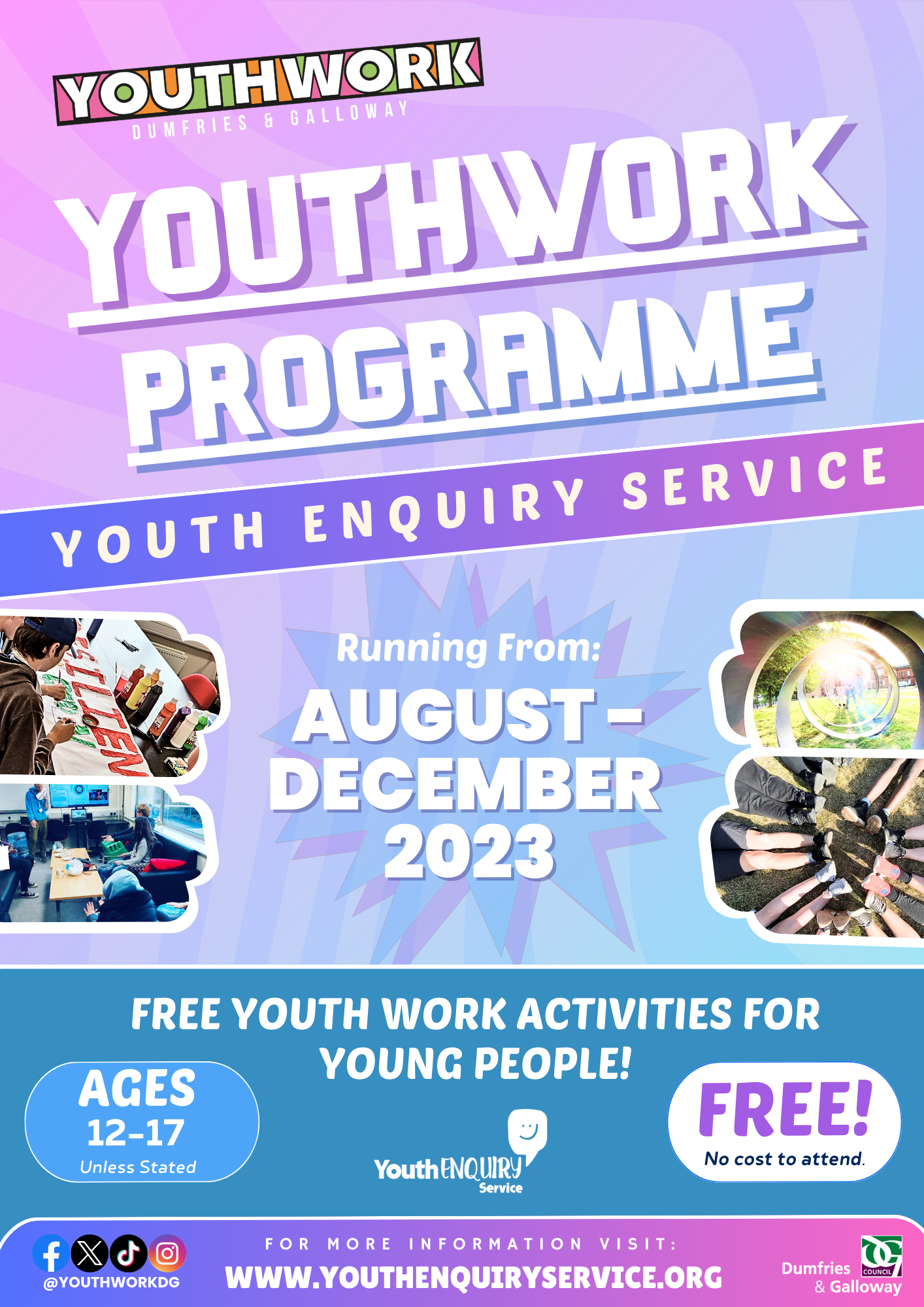 Whats On Youth Enquiry Service Dumfries And Galloway